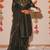 black satin kurta set
