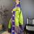 Women parrot green soft silk gold zari woven buttas banarasi silk  saree