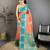 Women peach soft silk gold zari woven buttas banarasi silk  saree