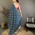 Women peacock blue vichitra silk bandhani & animal motifs bandhani saree