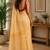 Women pastel yellow chanderi cotton plain ready to wear saree