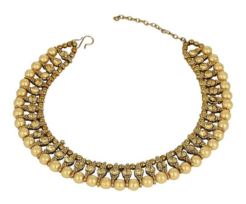 Traditional gold anklets