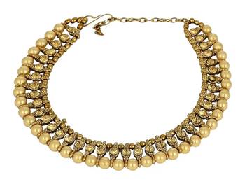 Traditional gold anklets 2