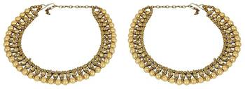 Traditional gold anklets 3