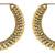 Traditional gold anklets