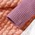 Purple ribbed knit bow tulle party dress for girls
