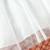 Purple ribbed knit bow tulle party dress for girls