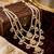 Traditional kundan & pearl layered Necklace :: set - details 