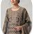 Mahendi embroidered silk pakistani salwar suit