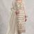 White embroidered silk pakistani salwar suit