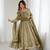 Green Fandy Silk Embroidered  Kurti Pant Dupatta