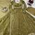 Green Fandy Silk Embroidered  Kurti Pant Dupatta
