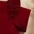 Maroon leopard print bow detail party wear frock dress for girls