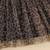 Black leopard print bow detail party wear frock dress for girls