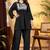 Black Rayon Embroidered Co Ord set