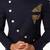 Black embroidered poplin bandhgala for men