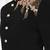 Black solid imported armani semi indo western dresses for men