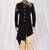 Black solid imported armani semi indo western dresses for men