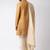 Cream solid art silk semi indo western dresses for men