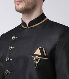 Royal blue embroidered suiting semi indo western dresses for men