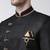 Royal blue embroidered suiting semi indo western dresses for men