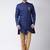 Wine embroidered suiting semi indo western dresses for men
