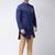 Wine embroidered suiting semi indo western dresses for men