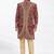 Maroon solid imported armani sherwani for men