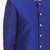 Blue hand embroidered art silk sherwani for men
