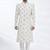 Cream hand embroidered art silk sherwani for men