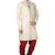 Fawn yellow hand embroidered brocade silk indo western dresses for men