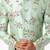 Pista green hand embroidered art silk sherwani for men