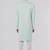 Light pista green solid teri rayon sherwani for men
