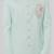 Light pista green solid teri rayon sherwani for men