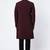 Wine solid imported armani sherwani for men