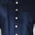 Navy blue solid suede velvet sherwani for men