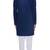 Blue hand embroidered art silk sherwani for men