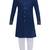 Blue hand embroidered art silk sherwani for men