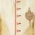 Fawn yellow hand embroidered art silk sherwani for men
