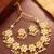 White kundan pearl choker necklace set