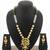 Green meenakari kundan necklace earring set