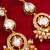 Kundan pearl traditional drop earrings