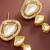 Tiered crystal drop earrings