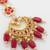 Royal kundan chandbali bridal maang tikka