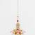 Pink pearl kundan beaded maang tikka