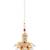 Pink pearl kundan beaded maang tikka