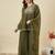  pista crunchy silk blend embroidered kurta palazzo set with dupatta 