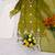  lime green silk blend embroidered kurta palazzo set with dupatta for festive & casual ethnic wear