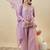  lavender crunchy silk blend embroidered kurta palazzo set with dupatta 