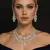 Teardrop CZ Silver Bridal Jewelry Set
